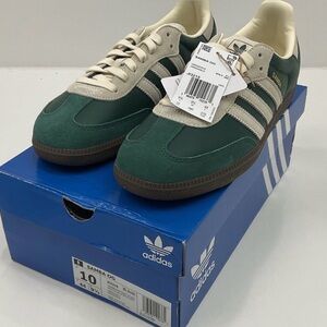 adidas Samba OG Shoe NWT| M 10 / W 11.5 | Collegiate Green, Cream White, Gum